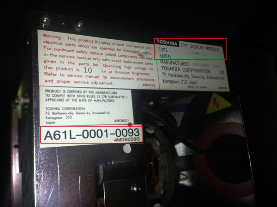 FANUC D9MM-11A（0093）显示器
