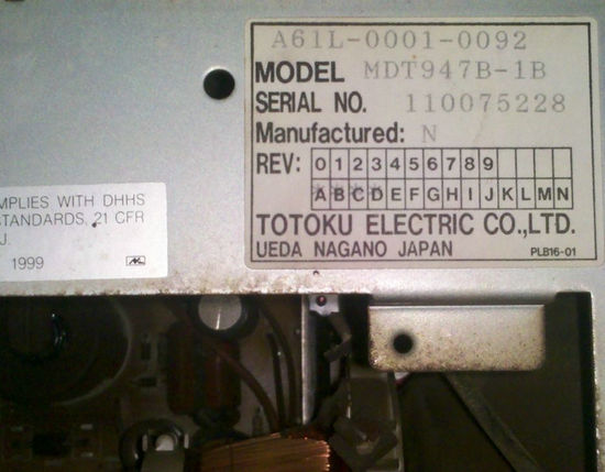 MDT-947B,A61L-0001-0092