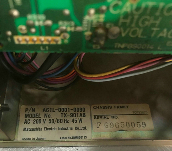 FANUC A61L-0001-0090 CRT标签